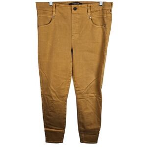 Liverpool Los Angeles Womens Ankle Skinny Jeans Size 10‎ Brown Stretch